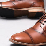 MEN'S ELEGANT RETRO BUSINESS LEATHER SHOES 16141841YL