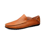 MEN'S HAND-SEWN HOLLOW SLIP-ON SHOES 93545992S