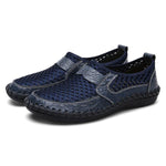 MEN'S RETRO MESH SLIP-ON CASUAL SHOES 38363022S