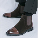 MEN'S BRUSHED CHELSEA BOOTS 09680088YL