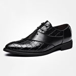 MEN'S SPLICED BUSINESS FORMAL SHOES 53087340S