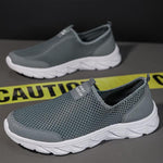 MEN’S MESH SLIP-ON CASUAL WALKING SHOES 53379053S