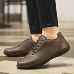 MEN'S CASUAL LACE-UP FLAT SNEAKERS 03870454S