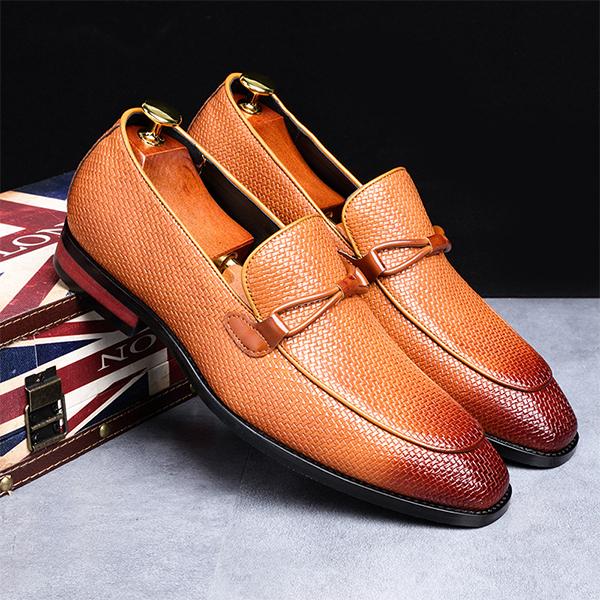 MEN'S STYLISH WOVEN DRESS SHOES 00170284S