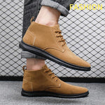 MEN'S CASUAL SUEDE LACE-UP CHUKKA BOOTS 71260755S