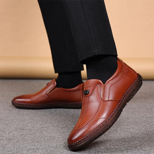 MEN'S DRESS SHOES COMFORTABLE SLIP ON FORMAL SHOES 36886107YL