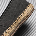 MEN'S LINEN CANVAS SLIP-ON ESPADRILLES 59815735S