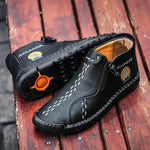 MEN'S RETRO CASUAL LEATHER SHOES 30775832YL