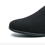 MEN'S FASHIONABLE BLACK BREATHABLE CASUAL SHOES 07277220YL