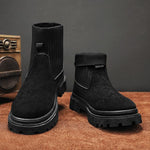 MEN'S STYLISH THICK-SOLED HIGH-TOP ANKLE BOOTS 54569901S