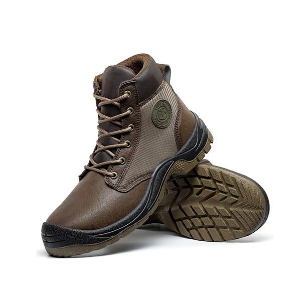 MEN'S ANTI-SMASH WEAR-RESISTANT STEEL TOE BOOTS 25162132S