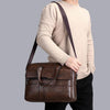 MEN'S BUSINESS HORIZONTAL CROSS-BODY BRIEFCASE 87400250S