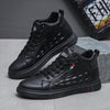 MEN'S STYLISH CROCODILE PATTERN HIGH-TOP SNEAKERS 72357572S