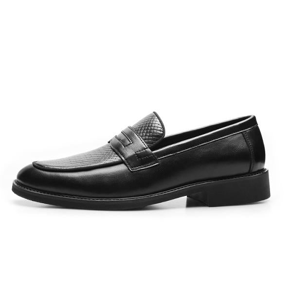 MEN'S ROUND HEADED RETRO CASUAL LEATHER SHOES 24293236YL