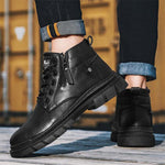 MEN'S RETRO HIGH TOP LACE-UP BOOTS 16037842YL