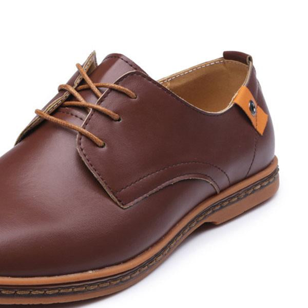 MEN'S RETRO CASUAL LEATHER SHOES 41794332YL