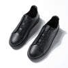 MEN'S BLACK CASUAL SLIP-ON SHOES 16284065S