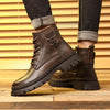 MEN'S OUTDOOR TENDON SOLE FASHION LACE-UP BOOTS 55600805S