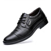 MEN'S CASUAL LACE-UP PLEATED DRESS SHOES 14162785S