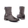 MEN'S CASUAL RETRO BUCKLE LEATHER BOOTS 45577631YL