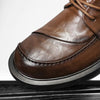 MEN'S CASUAL STITCHING LACE-UP DRESS SHOES 77008983S