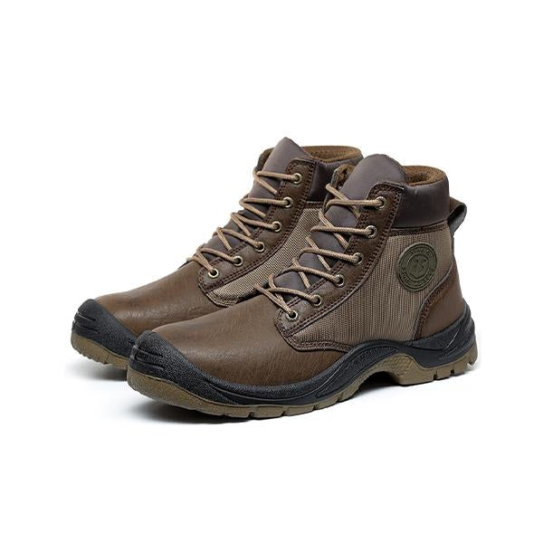 MEN'S ANTI-SMASH WEAR-RESISTANT STEEL TOE BOOTS 25162132S