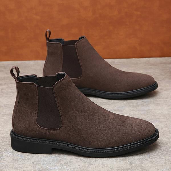 Men's Casual Suede Business Chelsea Boots 16233943S