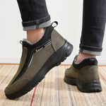 MEN'S SPORTS PLUSH LINING SLIP-ON CASUAL SHOES 80477781S