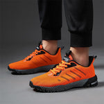 MEN'S ORANGE MESH SPORTS SHOES 40326433YL