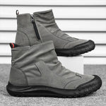 MEN'S CASUAL DIRTY-RESISTANT ANTI-SLIP WORK ANKLE BOOTS 24910271S