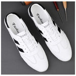 MEN'S CASUAL LACE UP LEATHER SHOES 75728417YL