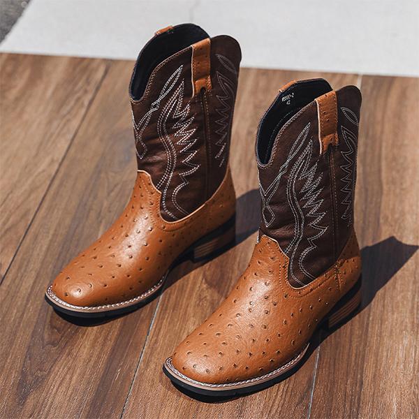 MEN'S RETRO COWBOY KNIGHT BOOTS 29992726YL