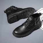 MEN'S RETRO HIGH TOP LACE-UP BOOTS 16037842YL