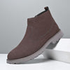 MEN'S STYLISH SUEDE HIGH TOP CHELSEA BOOTS 00719258S