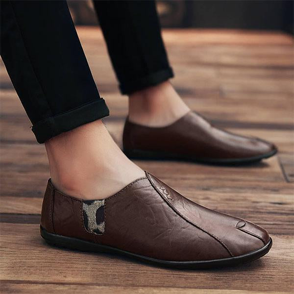 MEN'S CASUAL LEATHER SHOES 11389604YL