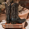 MEN'S RETRO WESTERN COWBOY BOOTS 40682251YL