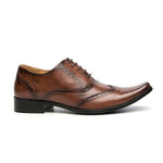 MEN'S BROGUE RETRO CASUAL BUSINESS WEDDING SHOES 71509776S