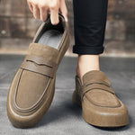 MEN'S CASUAL SLIP-ON COMFORTABLE THICK-SOLED SHOES 10223492S