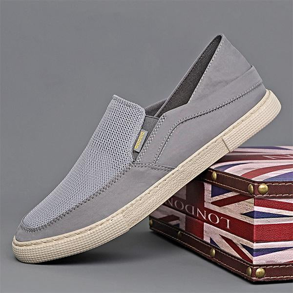 MEN'S STYLISH MESH CASUAL BREATHABLE CANVAS SHOES 58671769S