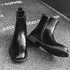 MEN'S STYLISH BUSINESS ZIPPER CHELSEA BOOTS 85774432S