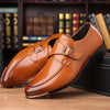 MEN'S CASUAL BELT BUCKLE BUSINESS DRESS SHOES 89502071S