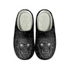 MEN'S HALLOWEEN SKELETON COTTON SLIPPERS 82745095YL