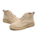 MEN'S CASUAL SUEDE NON-SLIP LACE-UP BOOTS 42308135S