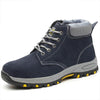 MEN'S PLUSH WEAR-RESISTANT AND NON-SLIP WORK BOOTS 21110732S