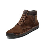 MEN'S CASUAL HAND-STITCHED ANKLE BOOTS 16230619S