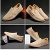 MEN'S BREATHABLE SLIP ON CANVAS SHOES 27741999YL