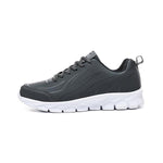 MEN'S LEATHER CASUAL WEAR RESISTANT SOFT SOLED SPORTS SHOES 24629856YL