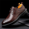 MEN'S CASUAL CARVED LACE-UP DRESS SHOES 05864952S