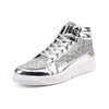 MEN'S STYLISH CASUAL SHINY HIGH-TOP SNEAKERS 59243087S