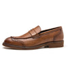 MEN'S RETRO CASUAL BUSINESS MATTE SOFT LEATHER SHOES 95916920YL